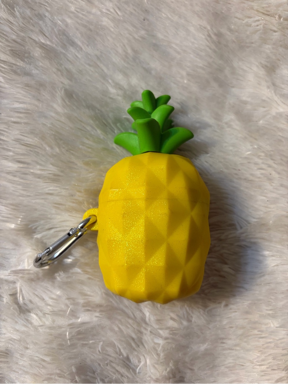 Bath & Body Works Pineapple Hand Sanitizer Holder Case